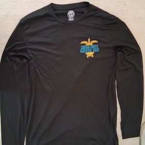 Black Long Sleeve Graphic Tee